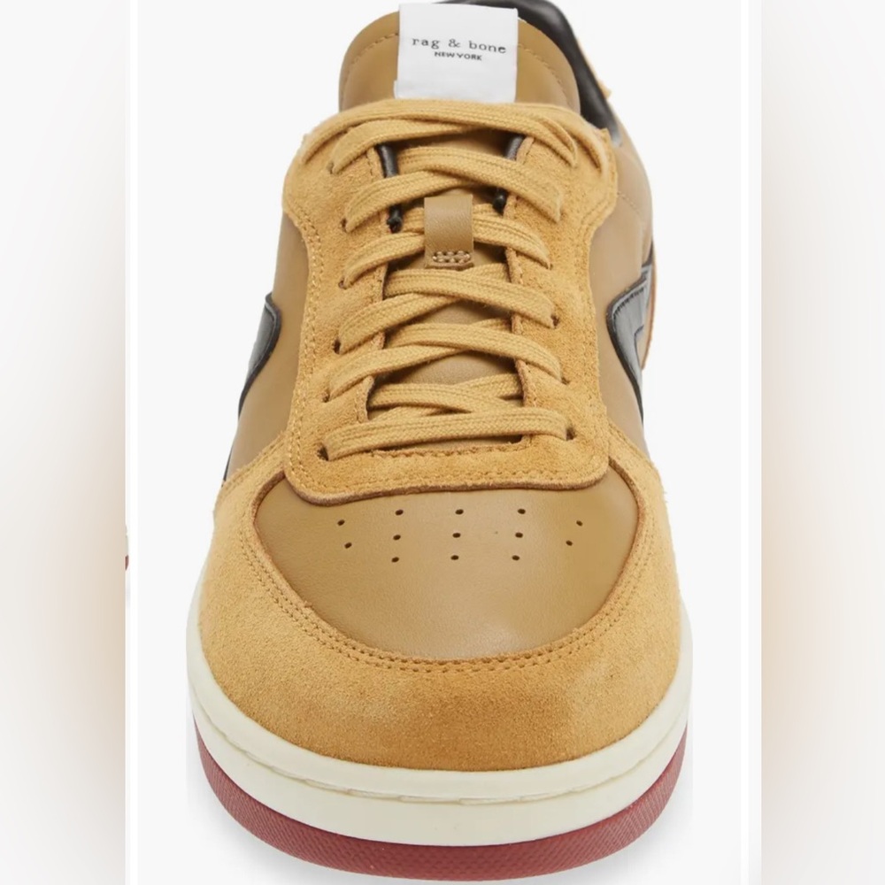 Rag & Bone Tan and Black Sneakers - Picture 2 of 15